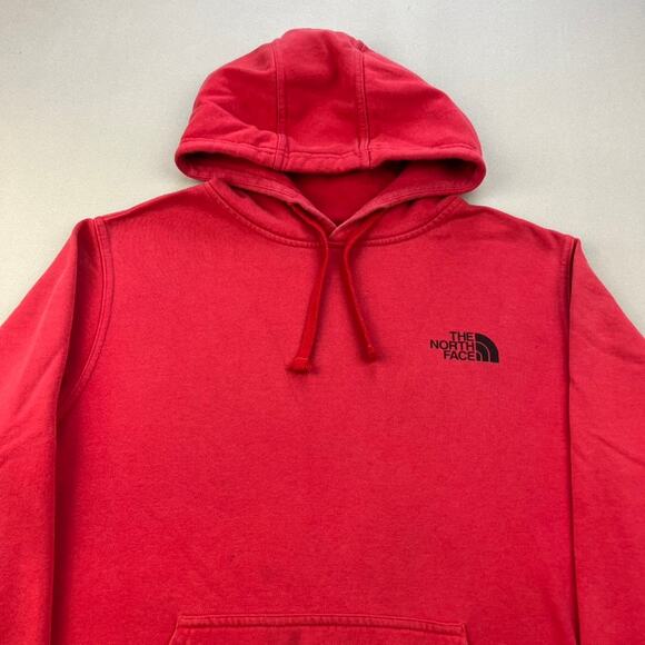 The North Face Hoodie Sweatshirt Adult Medium Red Never Stop Exploring Hiking - Picture 2 of 12